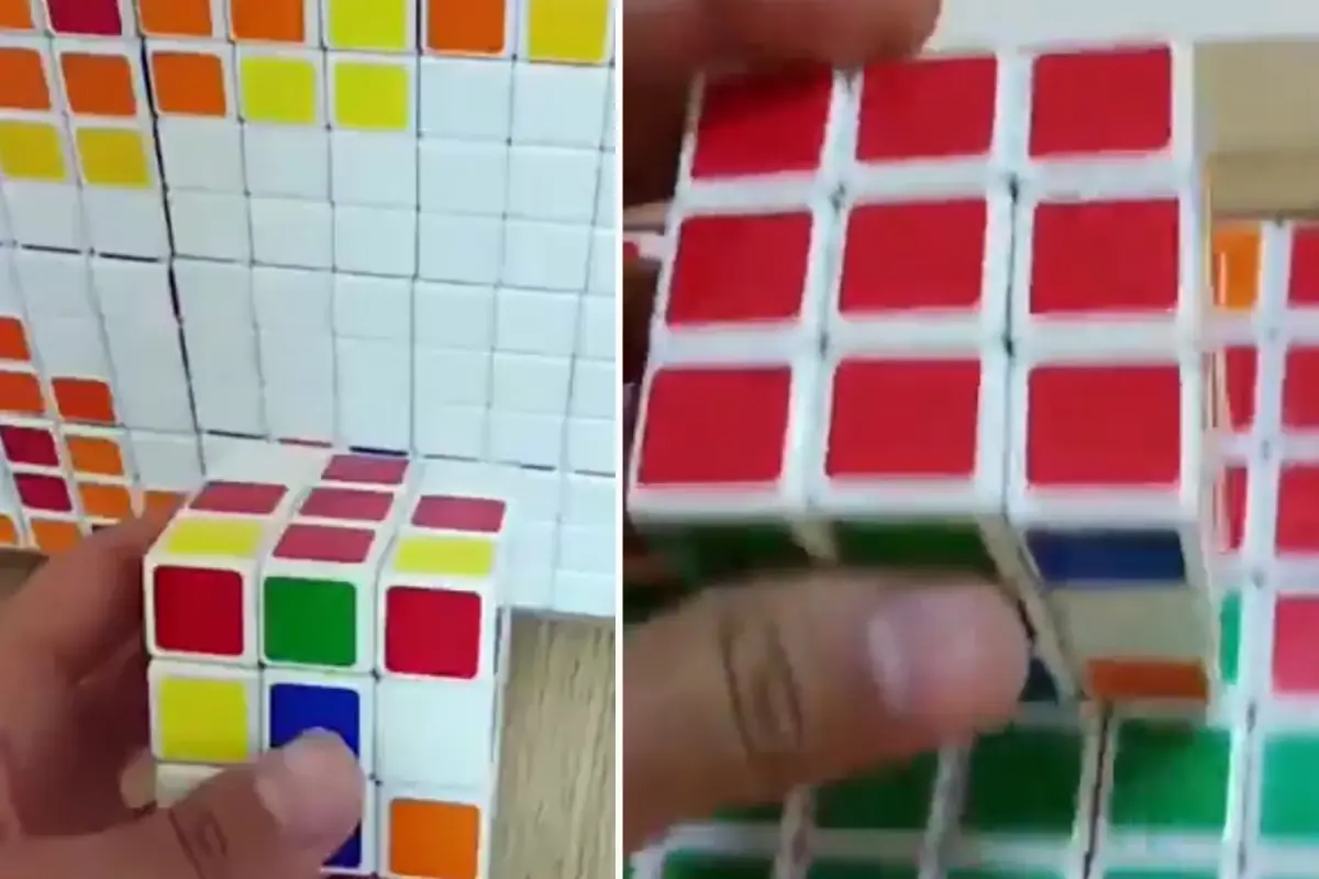 Küplerden yaptığı Atatürk tablosu muazzam