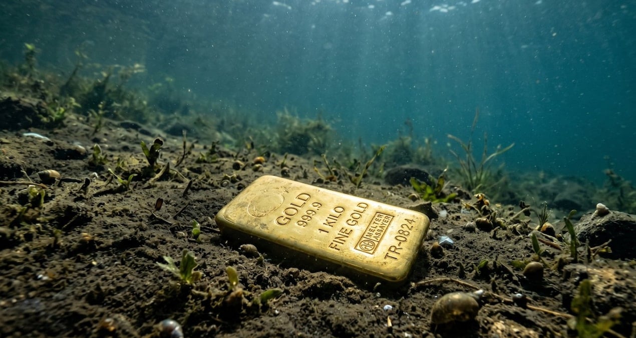 Gölde Altın Külçe Bulan Genç, Şaşkınlık Yarattı