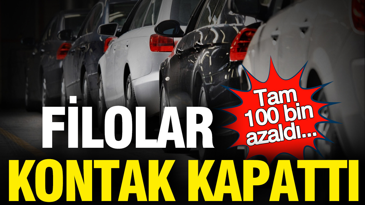 Türkiye Otomotiv Sektöründe Düşüş: 100 Bin Araç Kontak Kapattı