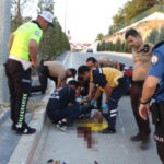 Elektrikli bisiklete carpip kacti agir yaralanan surucu yasam mucadelesi veriyor FzDNs6XC