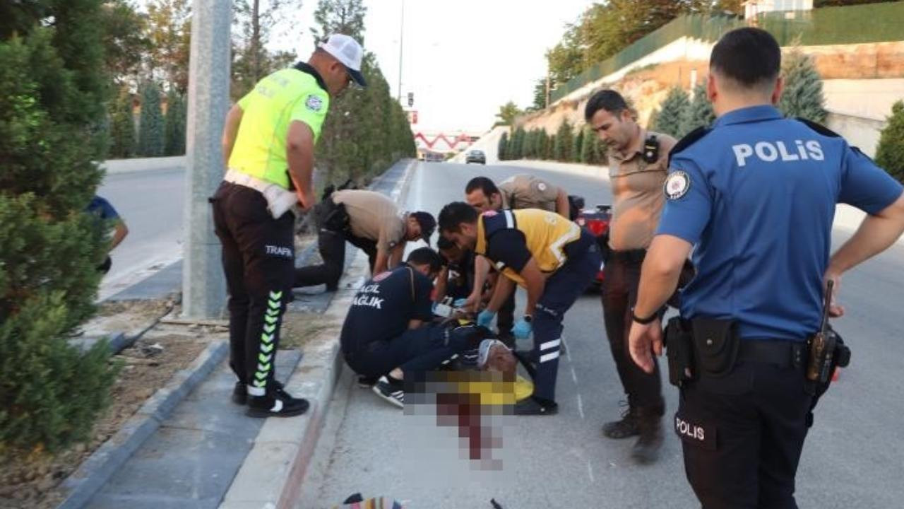Elektrikli bisiklete carpip kacti agir yaralanan surucu yasam mucadelesi veriyor FzDNs6XC